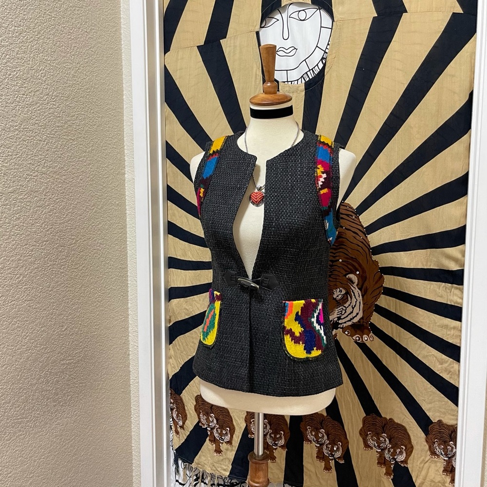 π Stylish Romanian boho vest - Picture 5 of 13